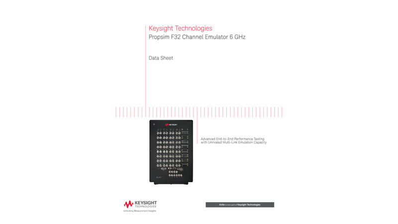 Propsim F32 Channel Emulator 6 GHz